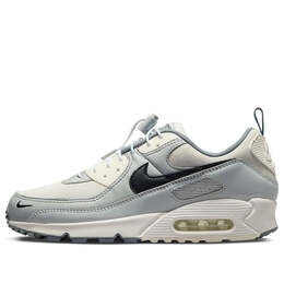 Nike: Серые кроссовки  Air Max 90 SE