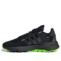 Adidas: Чёрные кроссовки  Nite Jogger