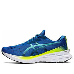Asics: Синие кроссовки 