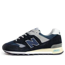 New Balance: Синие кроссовки  577