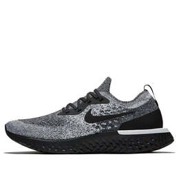 Nike: Чёрные кроссовки  Epic React Flyknit