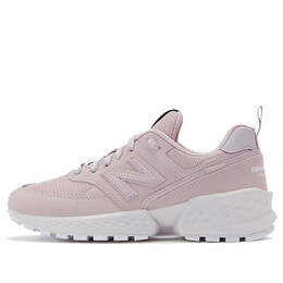 New Balance: Розовые кроссовки  574