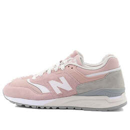 New Balance: Розовые кроссовки  997