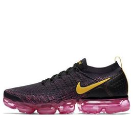 Nike: Чёрные кроссовки  Air Vapormax Flyknit 2