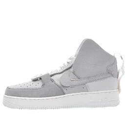 Nike: Серебристые кроссовки  Air Force 1