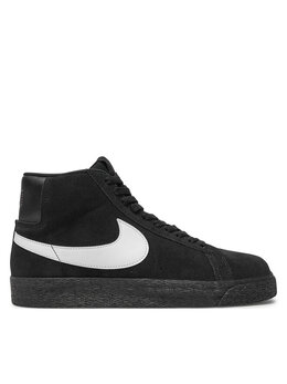 Nike: Чёрные кроссовки  SB Zoom Blazer Mid