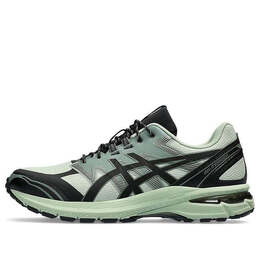 Asics: Зелёные кроссовки 