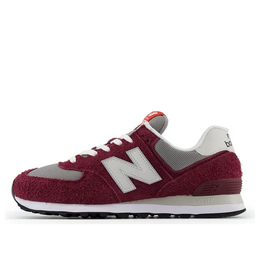 New Balance: Красные кроссовки  574