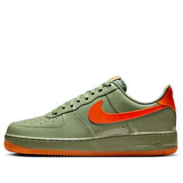 Nike: Зелёные кроссовки  Air Force 1