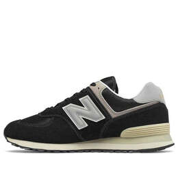 New Balance: Чёрные кроссовки  574