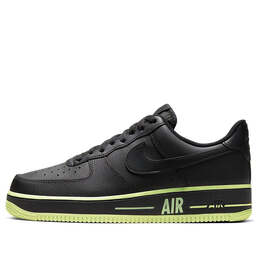 Nike: Чёрные кроссовки  Air Force 1