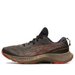 Asics: Зелёные кроссовки 