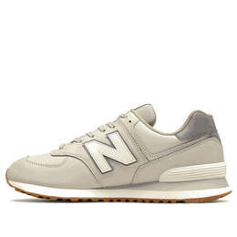 New Balance: Бежевые кроссовки  574