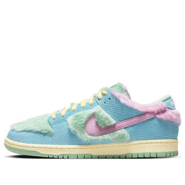 Nike: Голубые кроссовки  SB Dunk Low