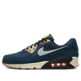 Nike: Зелёные кроссовки  Air Max 90