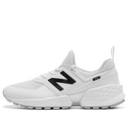 New Balance: Белые кроссовки  574