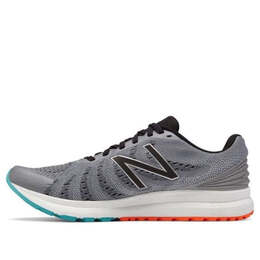 New Balance: Серые кроссовки 