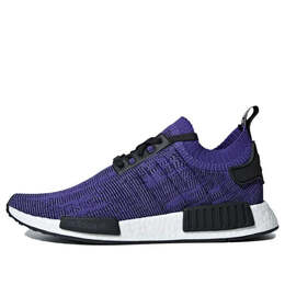 Adidas: Фиолетовые кроссовки  NMD_R1 Primeknit