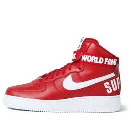 Nike: Красные кроссовки  Air Force 1 High