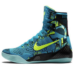 Nike: Зелёные кроссовки  Kobe 9 Elite