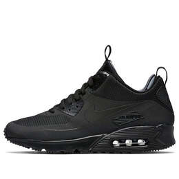Nike: Чёрные кроссовки  Air Max 90