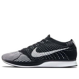 Nike: Чёрные кроссовки  Flyknit Racer