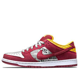 Nike: Красные кроссовки  Dunk Low Premium