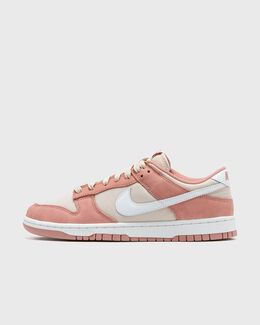 Nike: Красные кроссовки  Dunk Low Retro