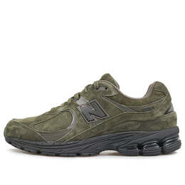 New Balance: Зелёные кроссовки 