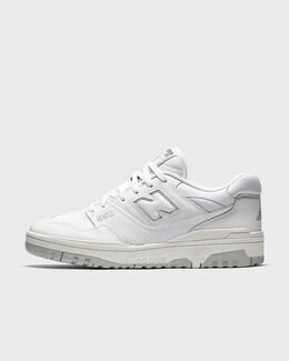 New Balance: Белые кроссовки  550