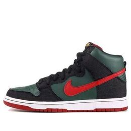 Nike: Красные кроссовки  SB Dunk High Premium