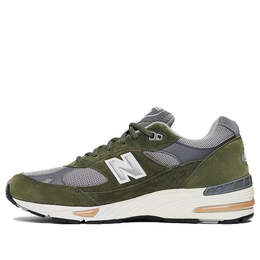 New Balance: Серые кроссовки  991