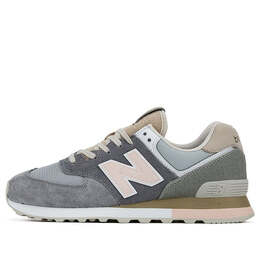 New Balance: Синие кроссовки  574