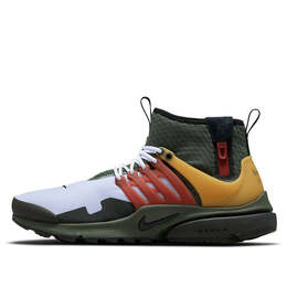 Nike: Зелёные кроссовки  Air Presto Mid Utility