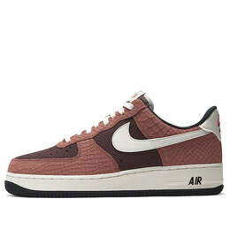 Nike: Коричневые кроссовки  Air Force 1 Low