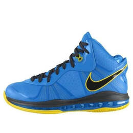 Nike: Синие кроссовки  Lebron 8