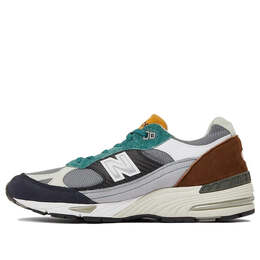 New Balance: Серые кроссовки  991