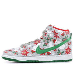 Nike: Серые кроссовки  SB Dunk High Premium