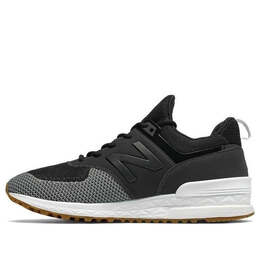 New Balance: Чёрные кроссовки  574