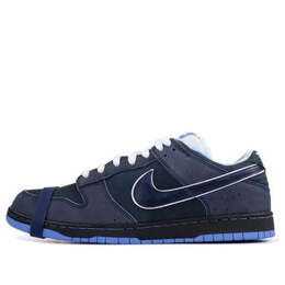 Nike: Синие кроссовки  Dunk Low Premium