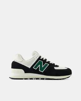 New Balance: Чёрные кроссовки  574