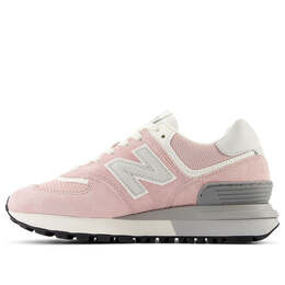 New Balance: Розовые кроссовки  574