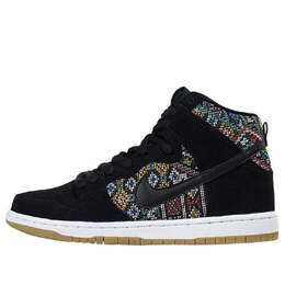 Nike: Чёрные кроссовки  SB Dunk High Premium