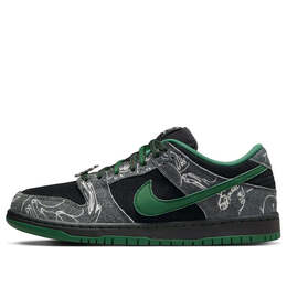 Nike: Чёрные кроссовки  SB Dunk Low Pro