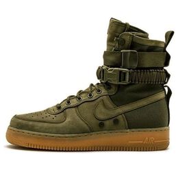 Nike: Зелёные кроссовки  SF Air Force 1