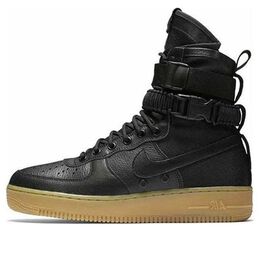 Nike: Чёрные кроссовки  SF Air Force 1