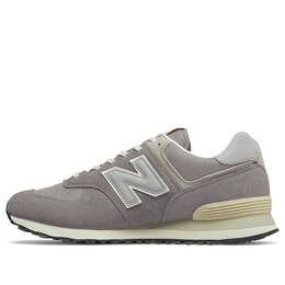 New Balance: Серые кроссовки  574