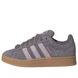 Adidas: Серые кроссовки 
