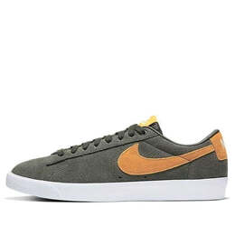 Nike: Зелёные кроссовки  Zoom Blazer