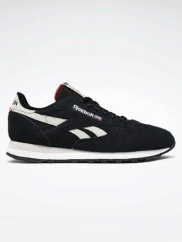 Reebok: Чёрные кроссовки  Classic Leather